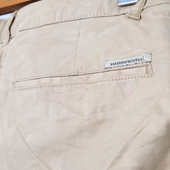 Maison Scotch Anthropology Khaki Skinny Slim Leg Trouser Pants Chinos Stretch - Picture 9 of 15